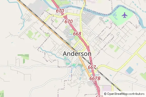 Mapa Anderson