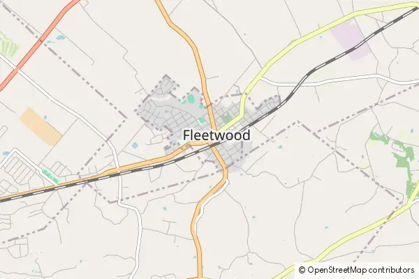 Mapa Fleetwood