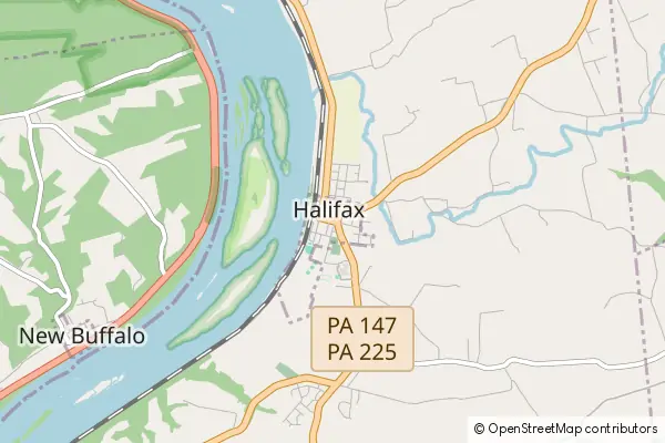 Mapa Halifax