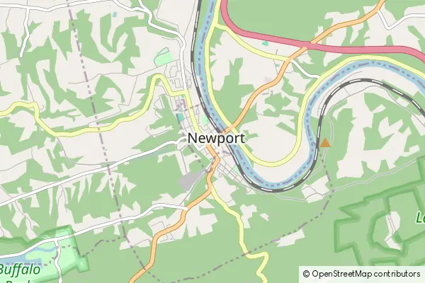 Mapa Newport