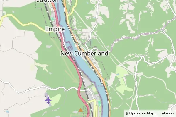 Mapa New Cumberland