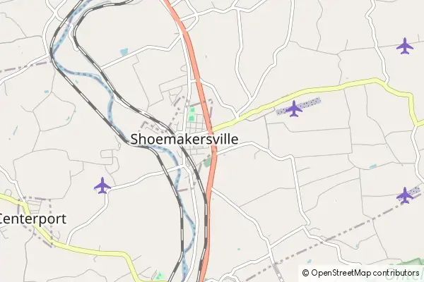 Mapa Shoemakersville