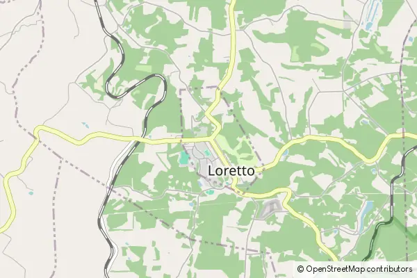 Mapa Loretto