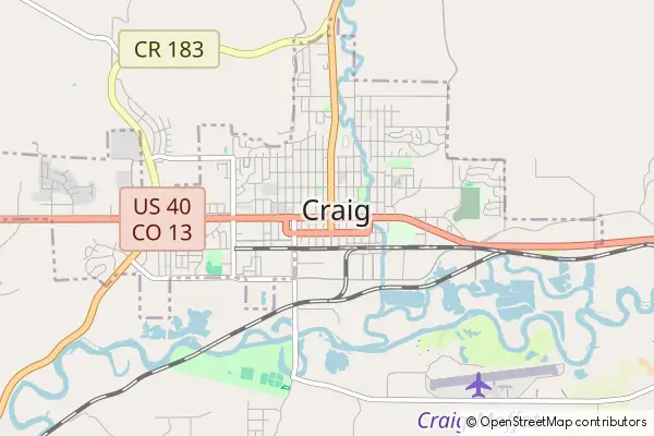 Mapa Craig