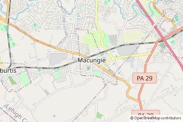 Mapa Macungie