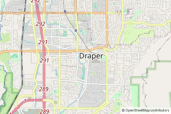 Mapa Draper