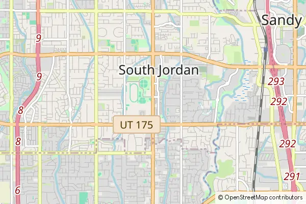 Mapa South Jordan