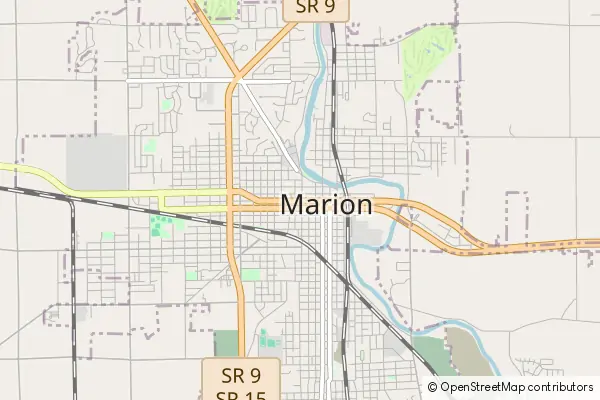 Mapa Marion