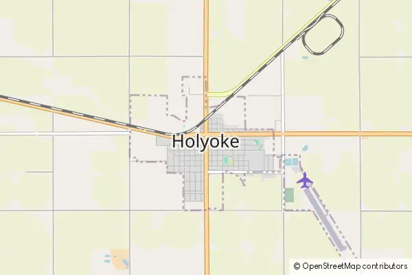 Mapa Holyoke