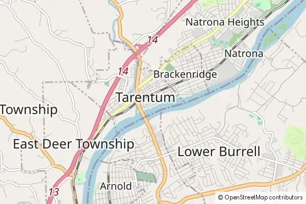 Mapa Tarentum