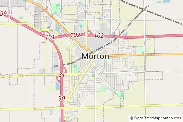 Mapa Morton