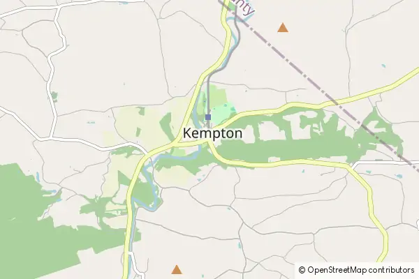 Mapa Kempton