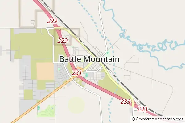 Mapa Battle Mountain