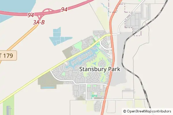 Mapa Stansbury park