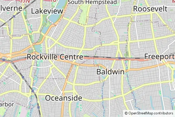 Mapa Rockville Centre