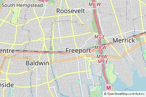 Mapa Freeport