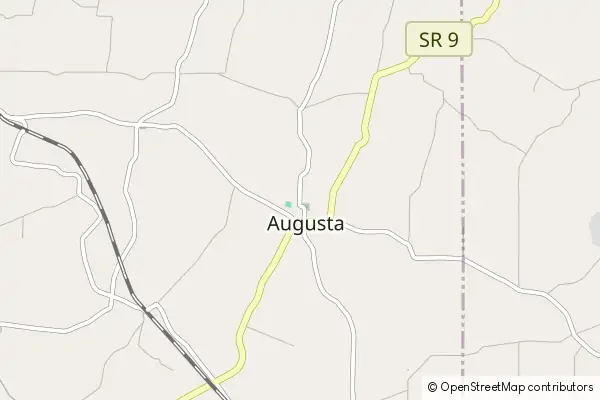 Mapa Augusta