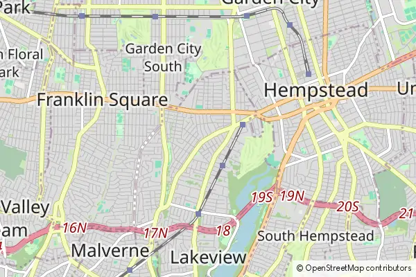 Mapa West Hempstead