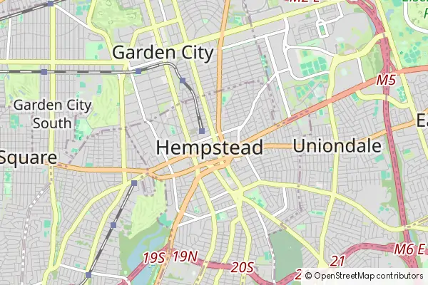 Mapa Hempstead