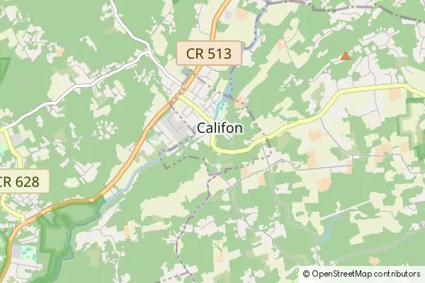 Mapa Califon