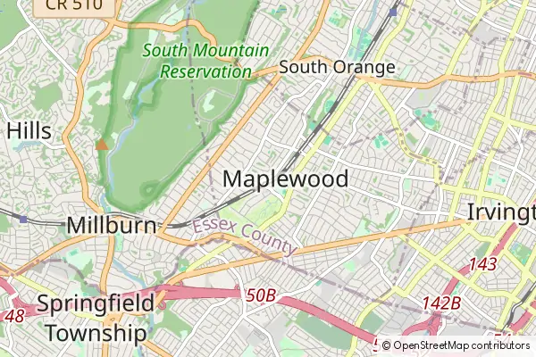 Mapa Maplewood