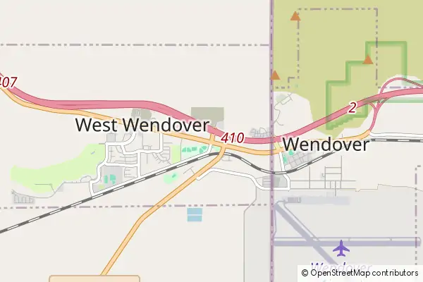 Mapa West Wendover