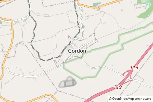 Mapa Gordon