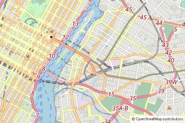 Mapa Long Island City