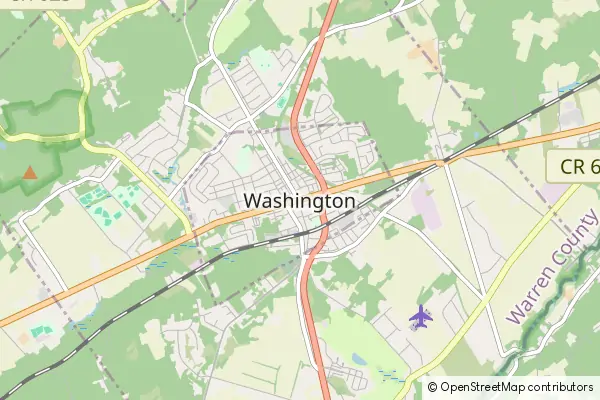 Mapa Washington