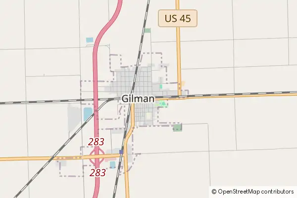 Mapa Gilman