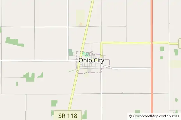 Mapa Ohio City