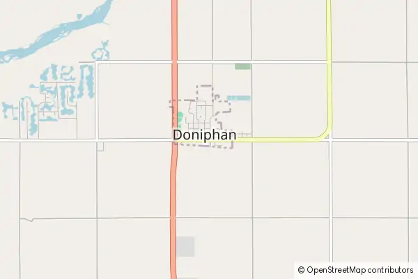 Mapa Doniphan