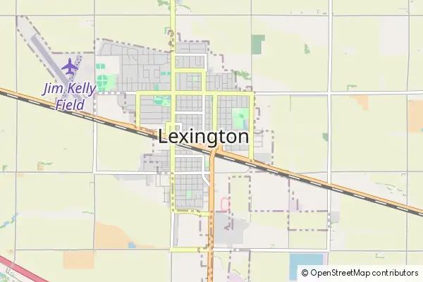 Mapa Lexington