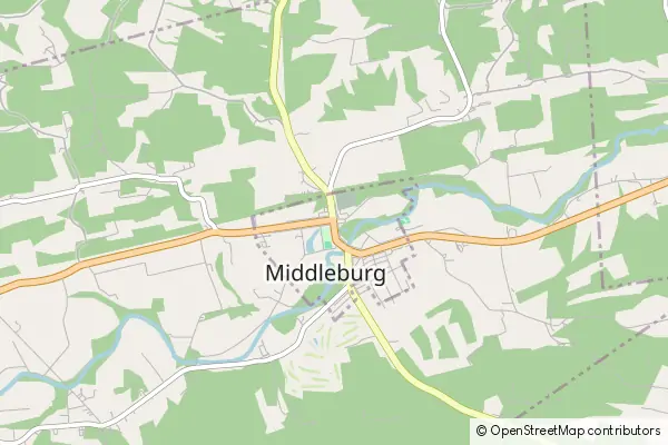 Mapa Middleburg