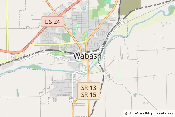 Mapa Wabash