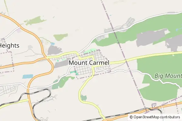 Mapa Mount Carmel