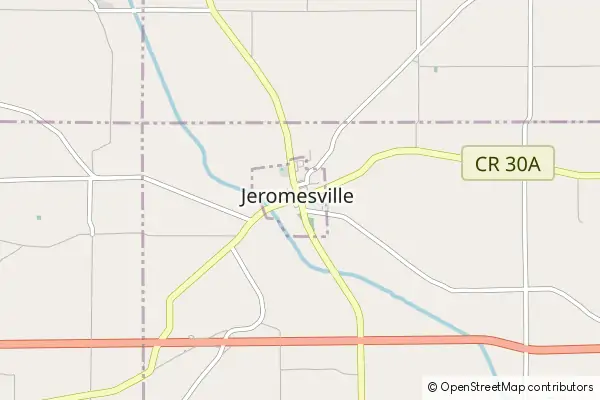 Mapa Jeromesville