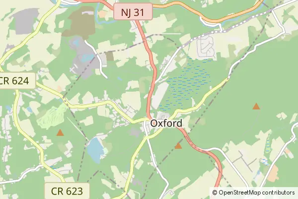 Mapa Oxford