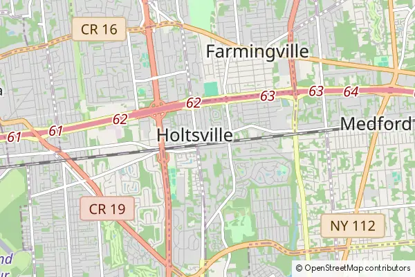 Mapa Holtsville