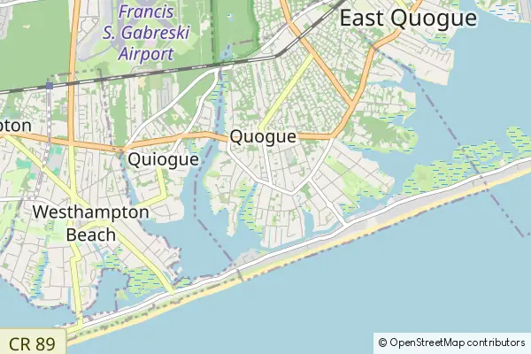 Mapa Quogue