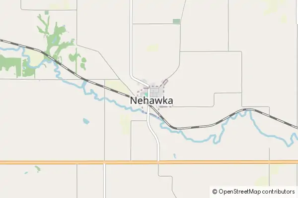 Mapa Nehawka