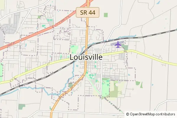 Mapa Louisville