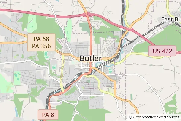 Mapa Butler