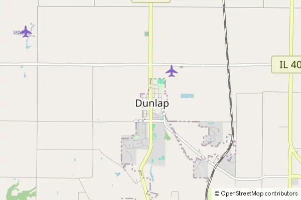 Mapa Dunlap