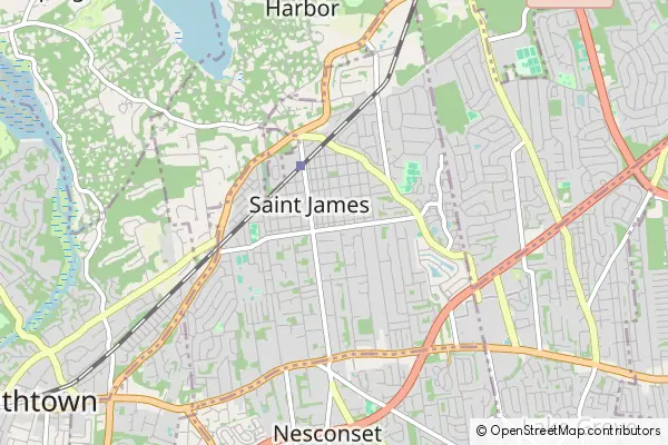 Mapa Saint James