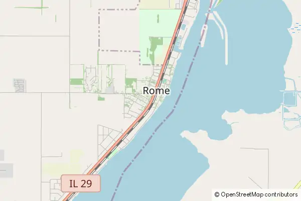 Mapa Rome