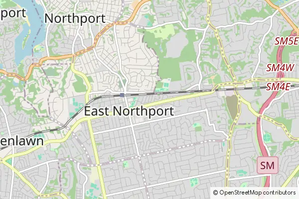 Mapa East Northport