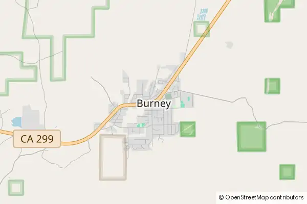 Mapa Burney