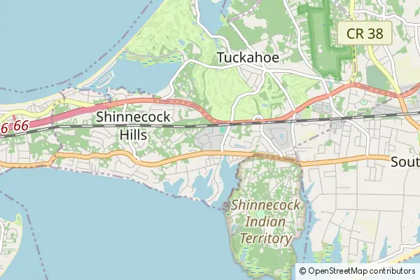 Mapa Southampton