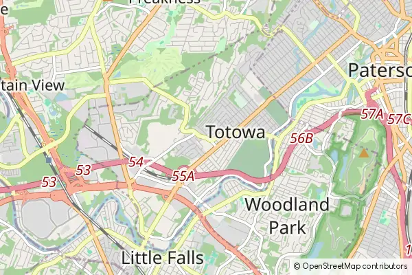 Mapa Totowa